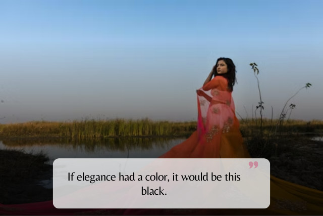 Boss Lady & Queen Vibes Saree Captions