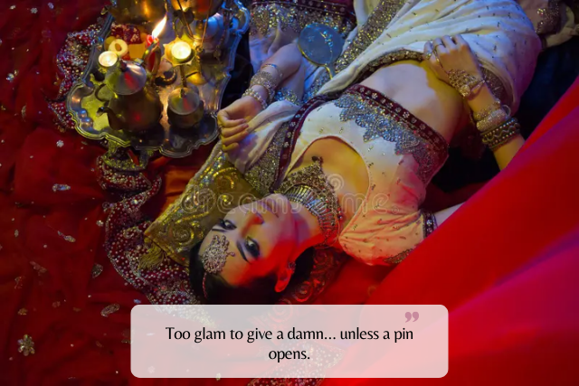 Best Funny Saree Captions