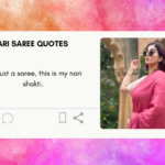nari saree quotes