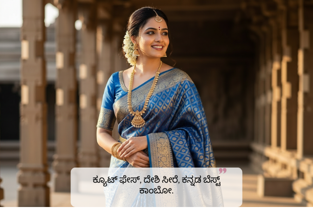 Best Saree Captions in Kannada